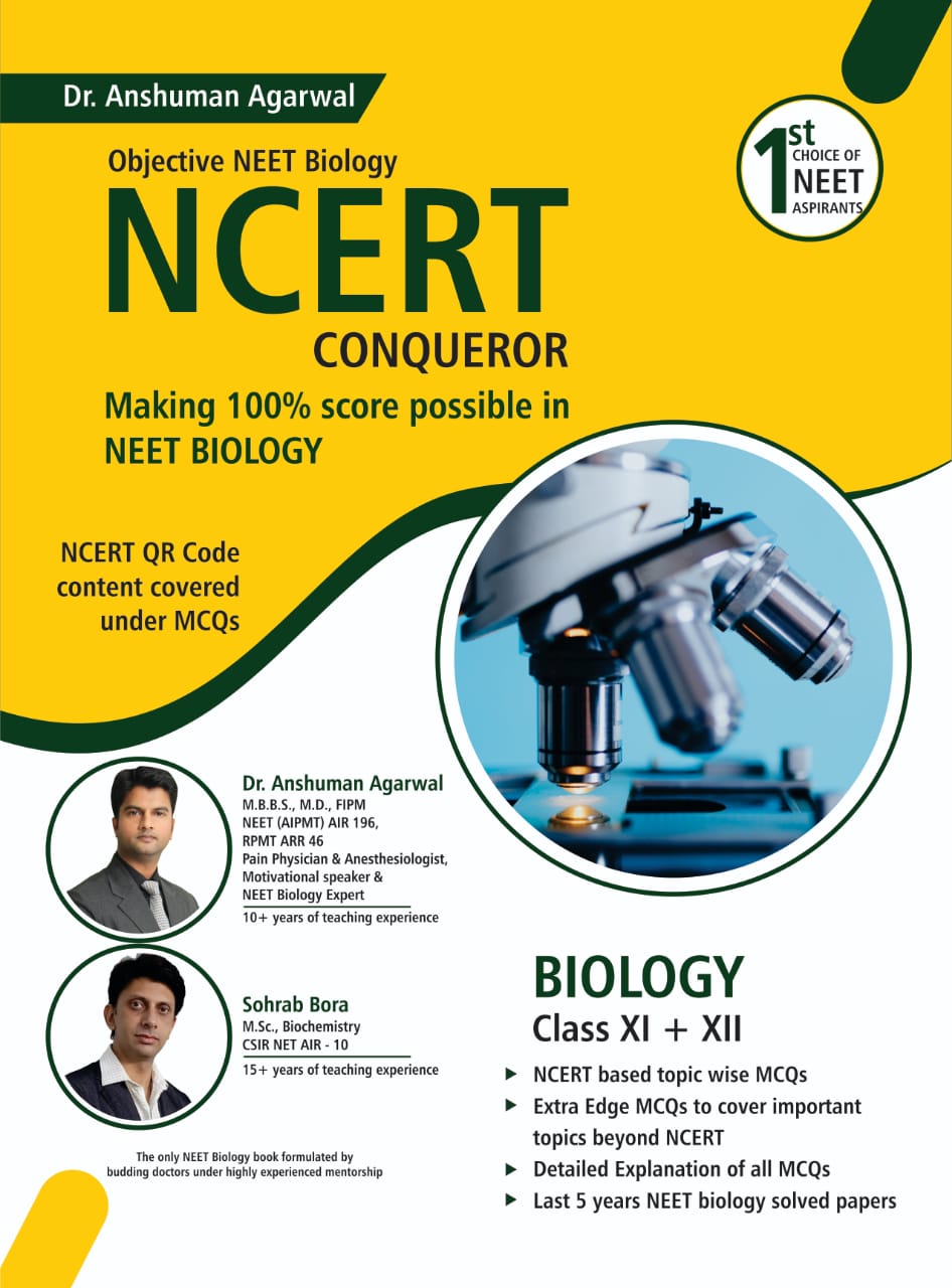 Objective NEET Biology NCERT Conqueror