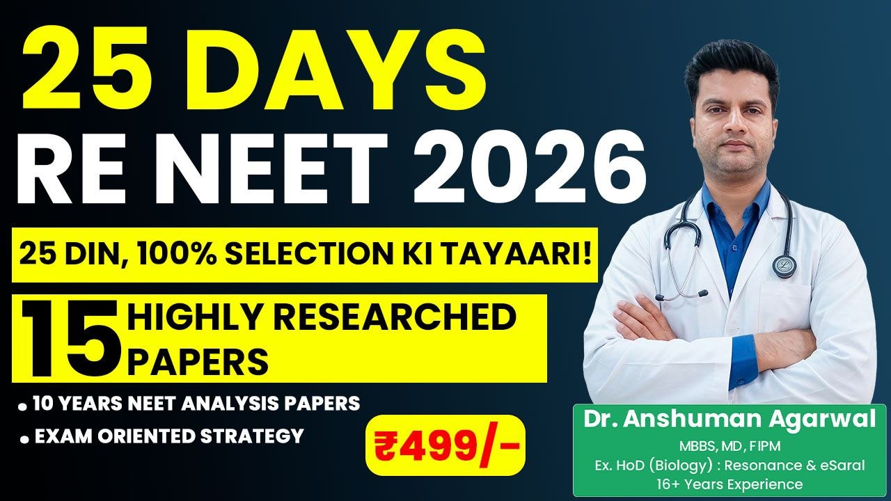 ReNEET-2026 Final Selection Crash Course